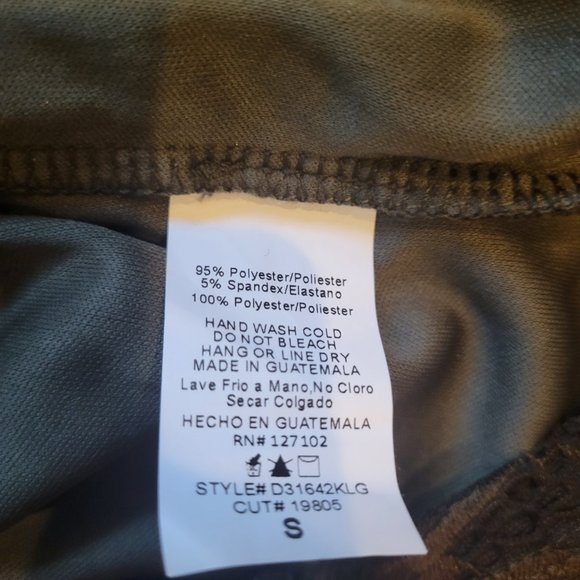 Hello Miss Lace Cut Out Olive Green Dress Size Small - Picture 9 of 9